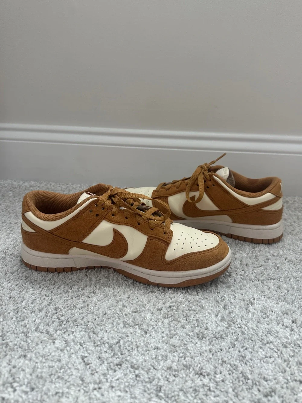 Nike Dunk Low Next Nature Women Sneaker 8 Lifestyle Coconut Milk Flax Brown